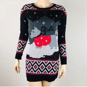 ASOS Scottie dog sweater dress.